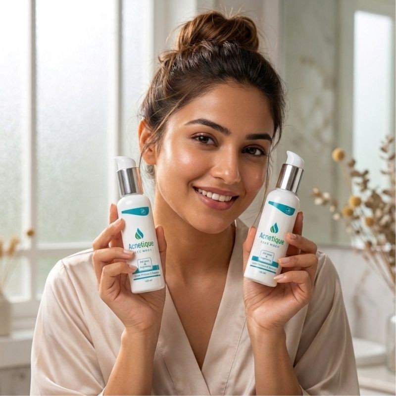 Acnetique-Brightening Face wash