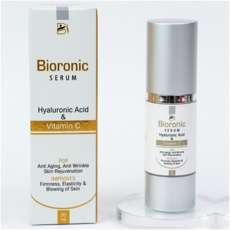 Hyaluronic Acid & Vitamin C Serum | Anti-Aging & Brightening